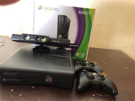 Xbox 360 Slim C Kinect E 2 Controles Hd 250gb Mercado Livre