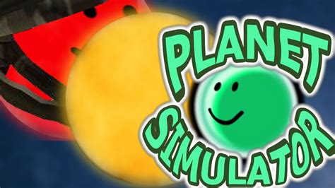 Planet Simulator On Roblox Youtube