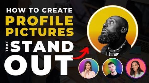 How To Create Awesome Profile Pictures For Instagram Linkedin Fb And Youtube Profile Pics
