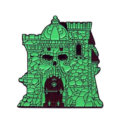 Castle Grayskull Enamel Pin In Pins And Badges From Home And Garden On