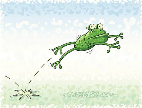 Royalty Free Frog Jump Clip Art Vector Images And Illustrations Istock