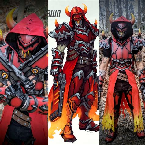 [cosplay] reaper hellspawn cosplay r overwatch
