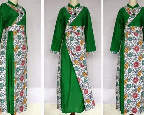 Maybe you would like to learn more about one of these? Model baju batik kombinasi terbaru polos kebaya brokat ...