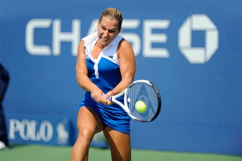 Tennis Player Dominika Cibulkova Ranked No12 Shows Off Her Two Handed