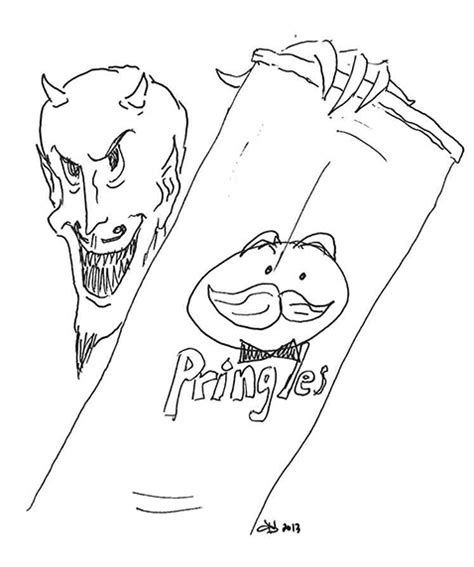 Pringles Coloring Pages Coloring Pages