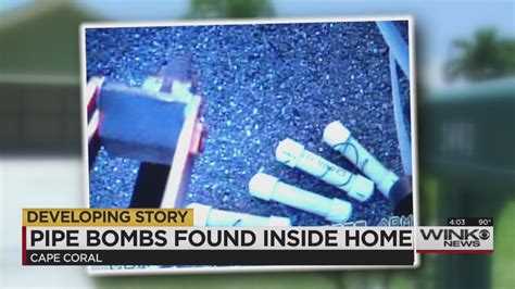 Pipe Bombs Found Inside Cape Coral Home Wink News