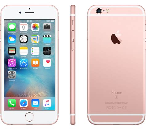 Buy Apple Iphone 6s 16 Gb Rose Gold Free Delivery Currys