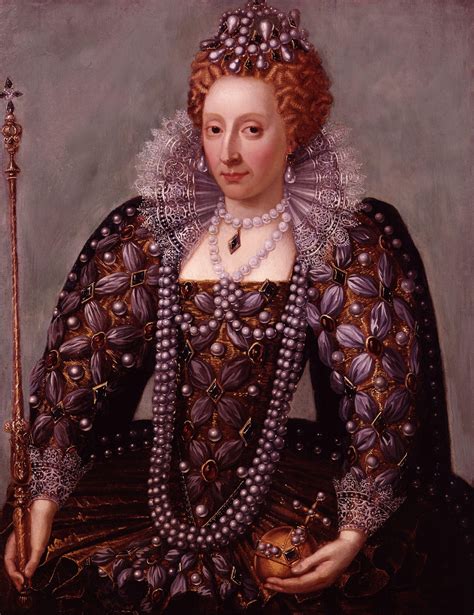 Queen Elizabeth I Painting Unknown Artist Oil Paintings