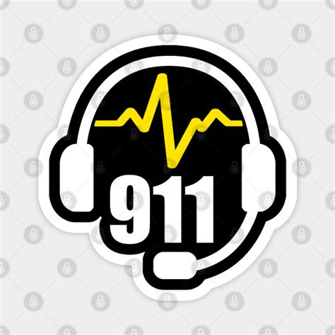911 Dispatcher Headset 911 Dispatcher Magnet Teepublic