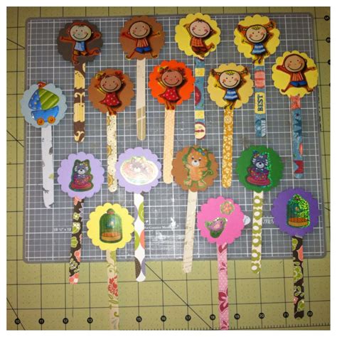 Popsicle Stick Bookmarks Craft Stick Crafts Crafts Popsicle Sticks