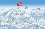 Bramberg am Wildkogel, Wildkogel-Arena, Skigebiet, Skigebietskarte ...