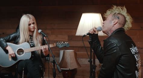Avril Lavigne And Mod Sun Share Acoustic Flames Video