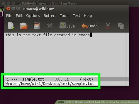 How To Create And Edit Text File In Linux By Using Terminal