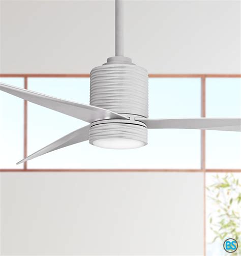 Ceiling Fans 56 Minka Aire Mojave Silver Led Ceiling Fan