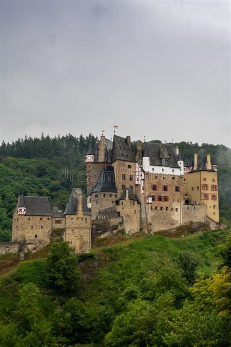 View Of The Beautiful Eltz Castle In The Rhineland Palatinate On A