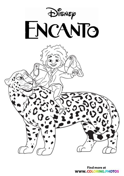 Encanto Free Coloring Pages Printable