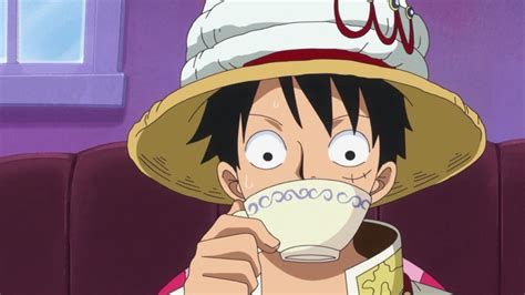 Luffy Drinks Coffee One Piece Folge 786 Anime Luffy Monkey D Luffy