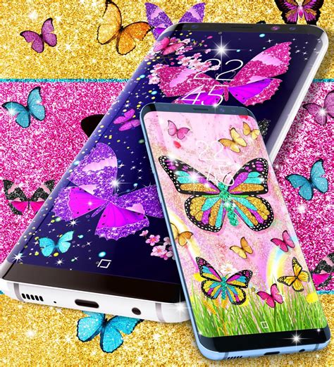 Glitter Butterfly Live Wallpaper For Android Apk Download