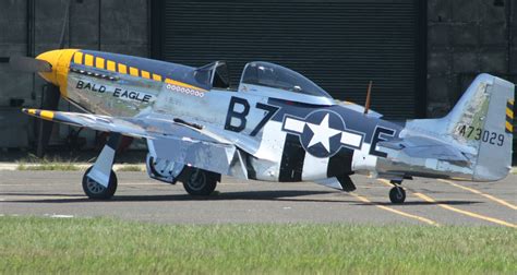 North American P 51d Bald Eagle Fighter Aircraft Wwii Fighters
