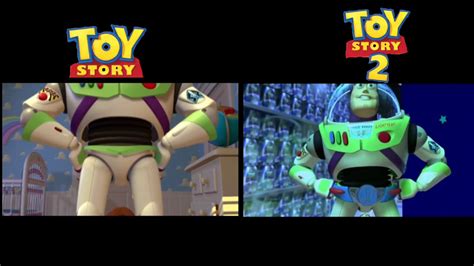 Toy Story 2 Comparison Woody Meets Buzz Buzz Meets Buzz Youtube