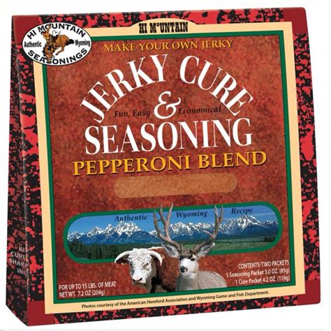 Jerky Seasoning And Cure