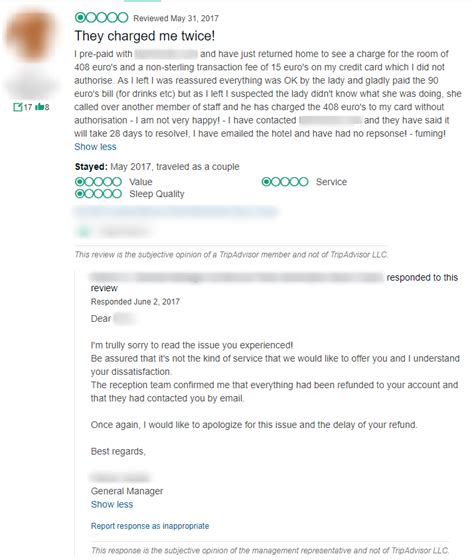 How To Respond To Negative Hotel Reviews Examples Hotel Reader