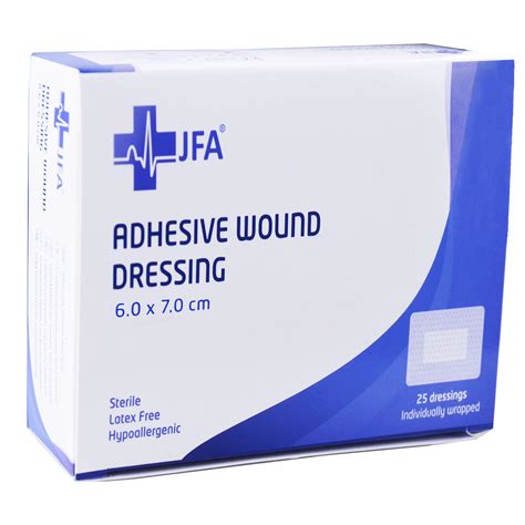 Buy Pack Of 25 Adhesive Wound Dressings Suitable For Cuts And Grazes Ic Leg Ulcers Venous