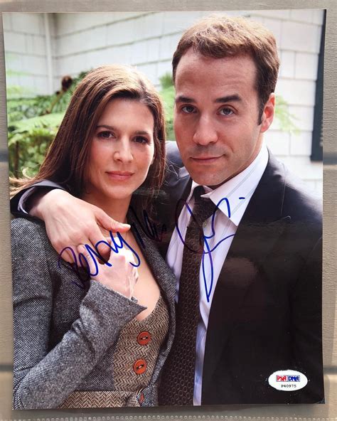 Mr And Mrs Ari Gold Jermey Piven And Perrey Reeves Dual Signed