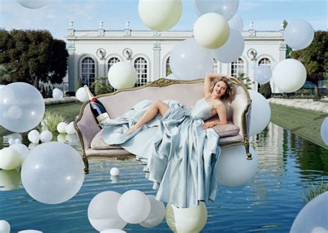 Scarlett Johansson For 2011 Moet And Chandon Ad Campaign