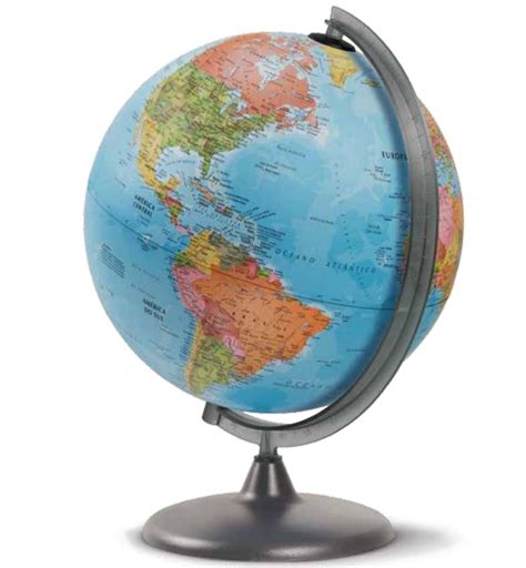 Political World Globe 30 Cm In English Selas Mapping Services