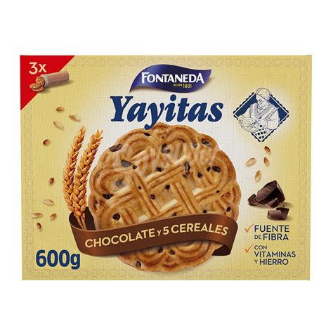 Yayitas Lu Galletas De Cereales Con Pepitas De Chocolate G