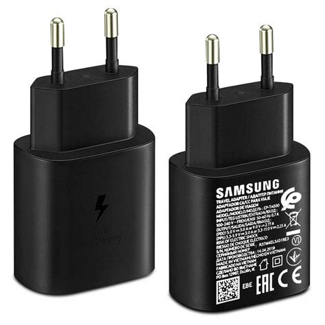Samsung Chargeur Secteur Usb Type C 25w Fast Charge Original Samsung