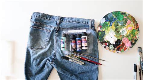 Joes jeans are designed in classic styles with a modern fit. Jean Painted Pocket - The Great Wave off Kanagawa
