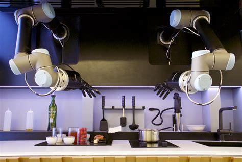 Robotic Kitchen Un Robot Chef Pour Cuisiner Le Futur