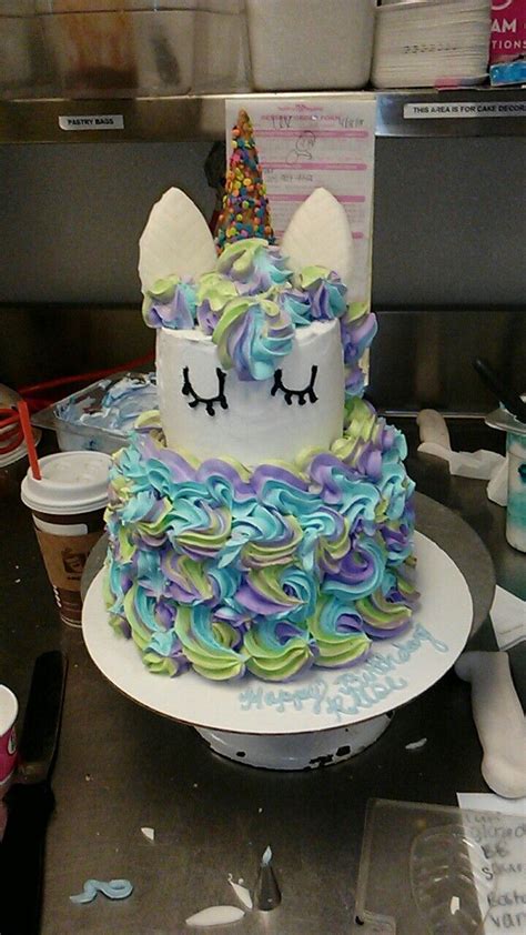 Unicorn Cake Baskin Robbins Lex Cupcake Cakes Cupcakes Birthday