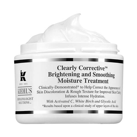 kiehl s clearly corrective brightening smoothing moisture treatment