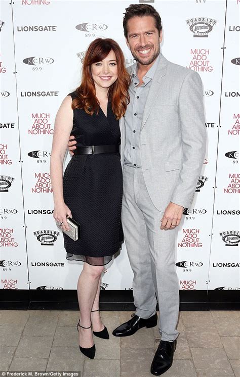 Alyson Hannigan Proudly Displays New Engagement Ring As She And Husband Alexis Denisof Plan To