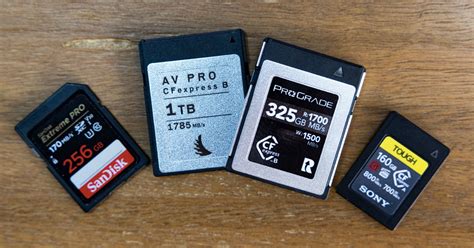 A Complete Guide To Memory Cards Seriously Photography