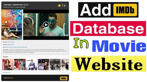 Add Imdb Database In Movie Website Import Imdb Database Good