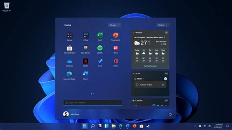 Windows 11 Features Redesigned Start Menu Widgets New Icons And Hot