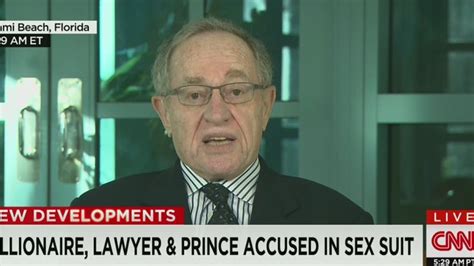 Alan Dershowitz Denies Sexual Allegations On Cnns New Day Cnn