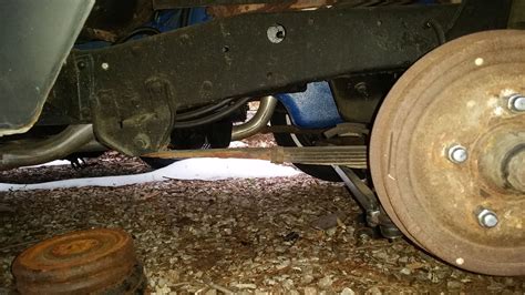 63 F100 Front Leaf Spring Hanger Swap Ford Truck Enthusiasts Forums