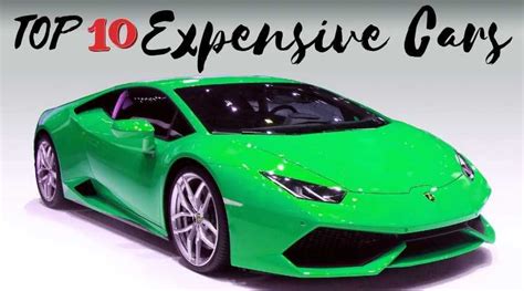 Top 10 Most Fastest And Expensive Cars In The World All
