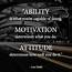 Ability Motivation And Attitude Pictures Photos Images For 