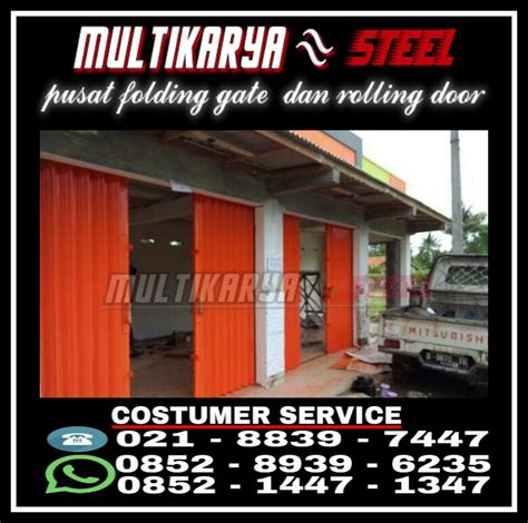 Bismillah tiga dara teknik, jaya steel bandung, pasang pintu garasi, pabrik pintu besi, harga pintu garasi per meter, harga pintu harmonika per meter, kota. CV.Multikaryasteel Daftar Harga Jual Murah Folding Gate ...