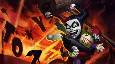 Harley Quinn And Joker Cartoon Wallpapers Top Free Harley Quinn And