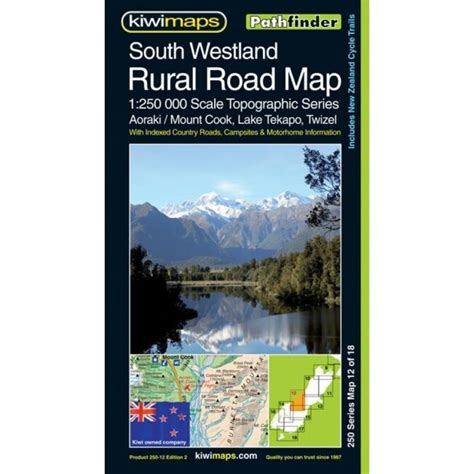 12 South Westland Rural Road Map Nz Geographica