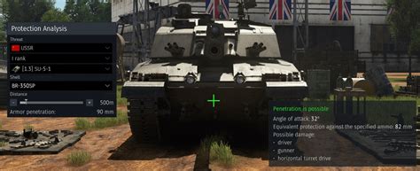 Chally 2 Can Be Frontally Penned By Br 13 Tanks