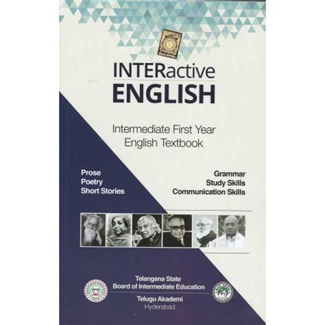 During your preparation, you also offer with all the latest announcements published by your respective educational. TEXT BOOKS | Intermediate First Year English Textbook
