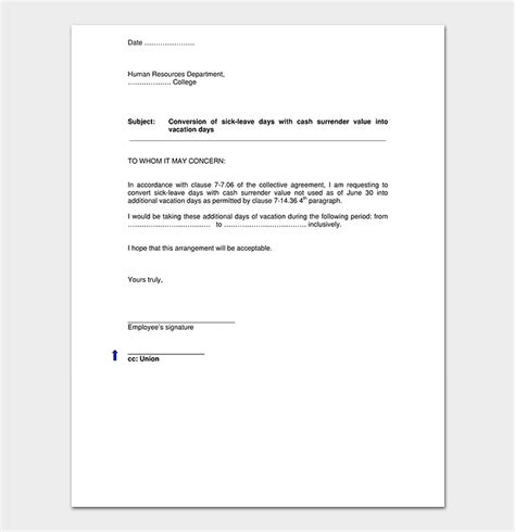 Request letter for annual leave approval. Vacation Leave Request Letter: How to Write (with Format ...